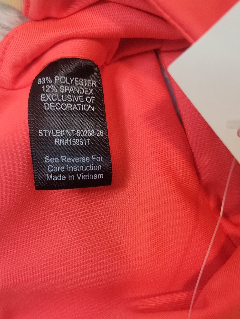 NWT As Revival Playful Pace Ruffle Tank In Coral. Small - Picture 8 of 8